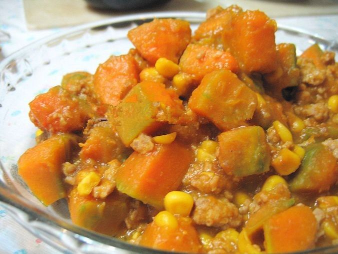 肉醬南瓜 肉醬南瓜