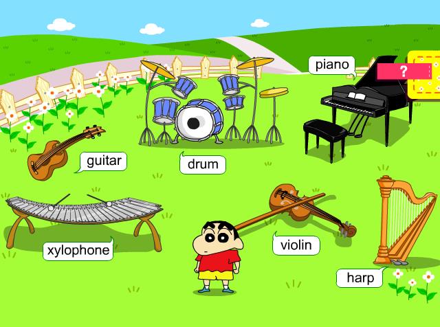 樂器單詞練習