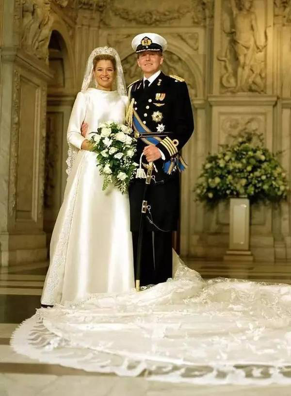 荷蘭國王WillemAlexander與王后Maxima