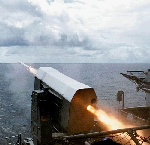 美國“拉姆”艦對空飛彈