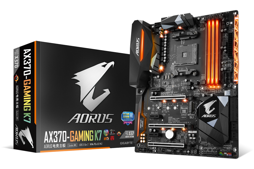 技嘉AORUS AX370-Gaming K7 技嘉AORUS AX370-Gaming K7