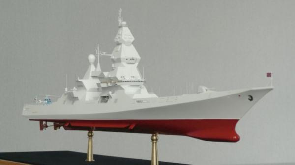 格勞海軍上將號模型（1.8萬噸）