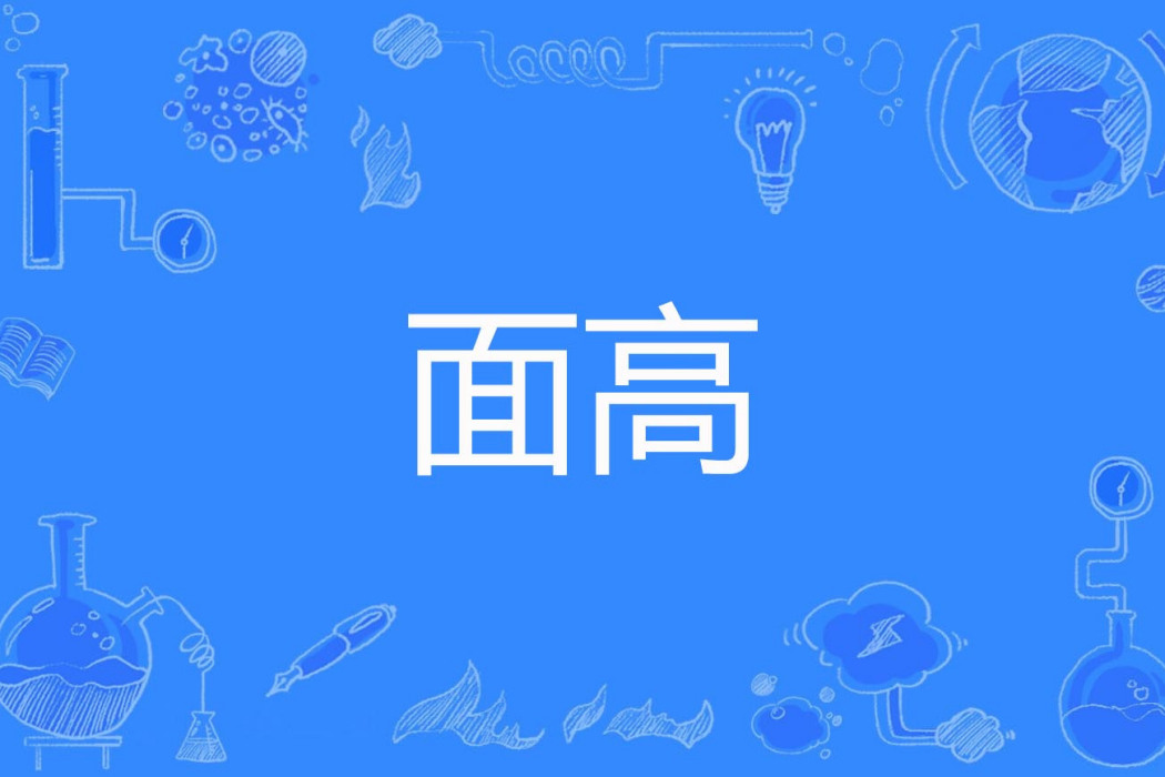 面高 面高