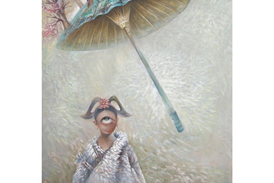 傘(阿嘉娜油畫作品) 傘(阿嘉娜油畫作品)