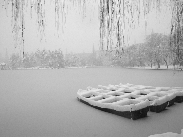 華家池雪景