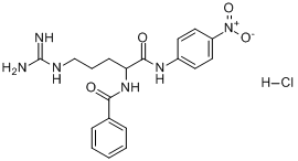 N-苯甲醯基-DL-精氨醯-4-硝基苯胺鹽酸鹽