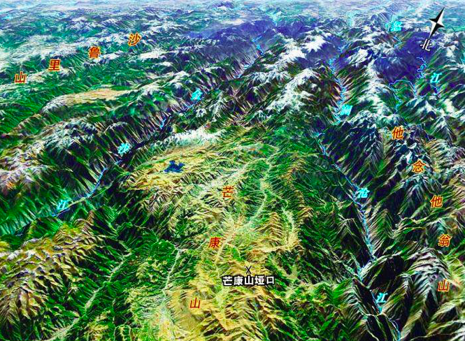 芒康山埡口 芒康山埡口