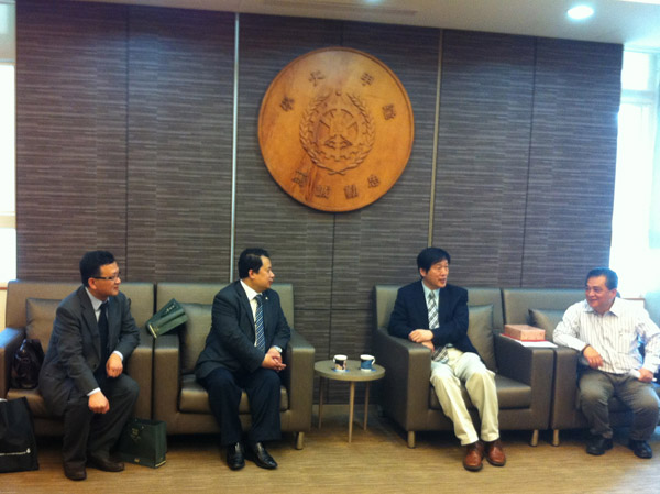 青島農業大學合作社學院訪問台灣逢甲大學