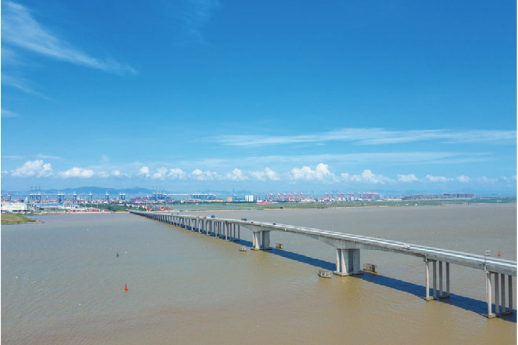 新龍大橋(中國廣東省廣州市南沙區境內的跨海橋樑)