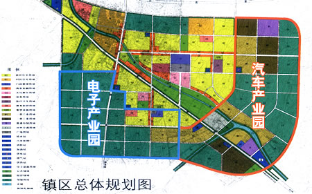 鎮區總體規劃圖