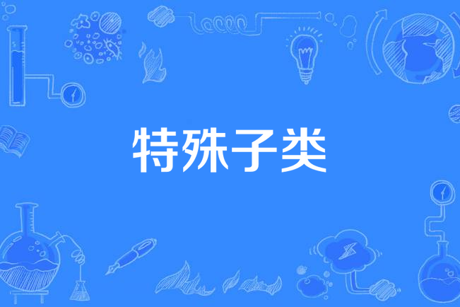 特殊子類 特殊子類