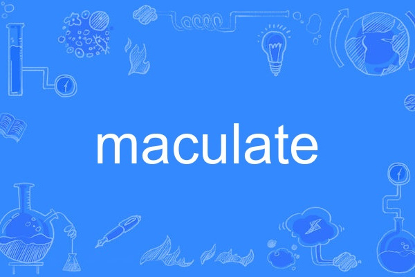 maculate maculate