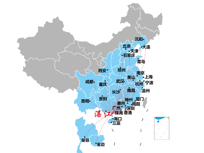湛江機場航班圖