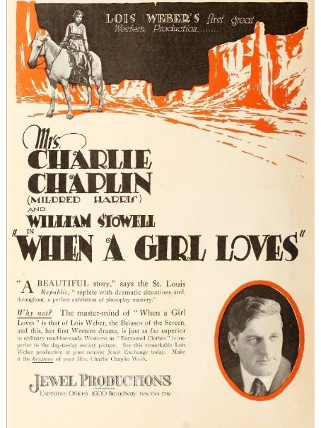 When a Girl Loves(美國1919年Phillips Smalley,Lois Weber執導的電影) When a Girl Loves(美國1919年Phillips Smalley,Lois Weber執導的電影)