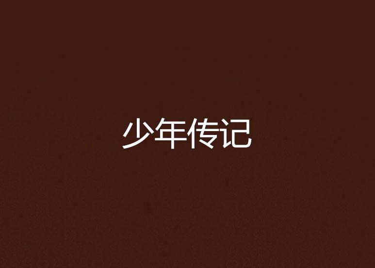 少年傳記 少年傳記