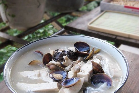 蜆子豆腐湯 蜆子豆腐湯