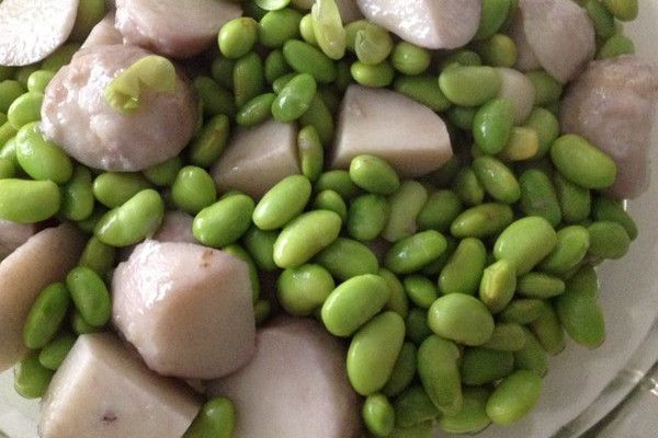 毛豆燒芋艿 毛豆燒芋艿