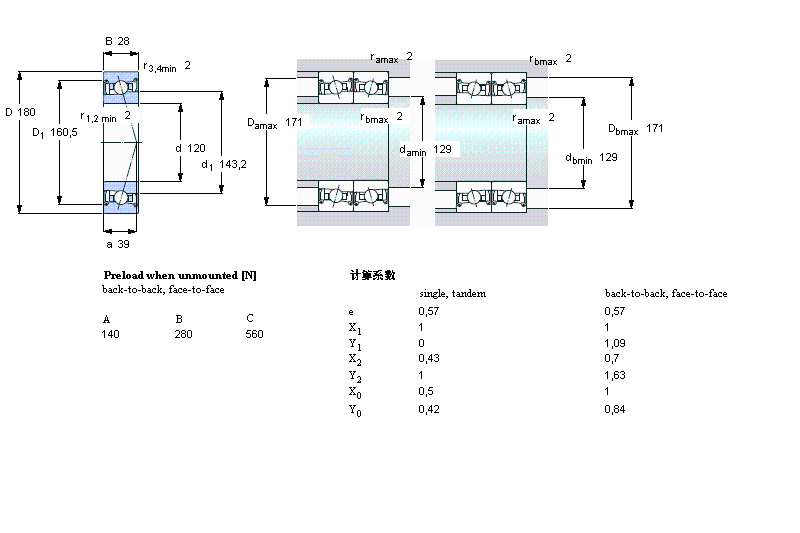 SKF S7024FB/P7軸承 SKF S7024FB/P7軸承