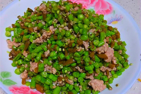 肉沬豇豆 肉沬豇豆