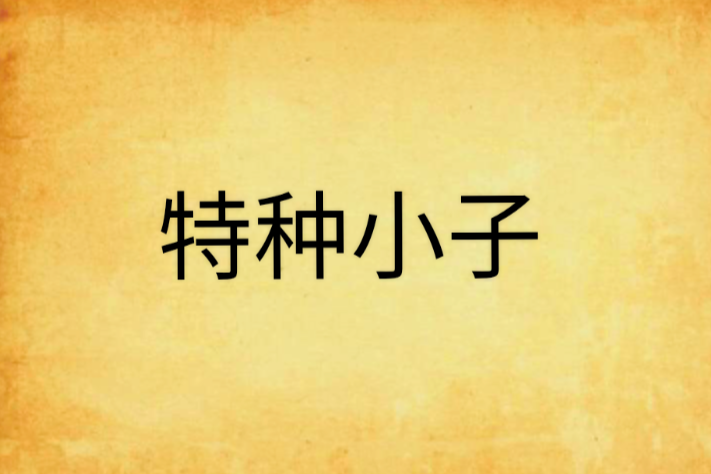 特種小子 特種小子