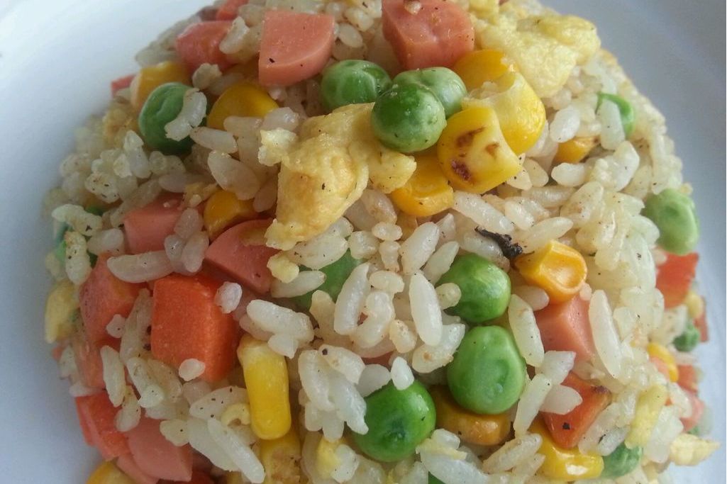 四蔬炒飯 四蔬炒飯