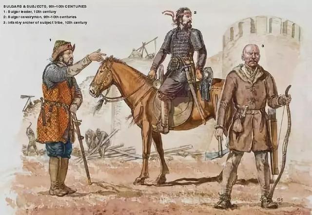 被羅斯人擊敗的早期保加爾軍隊