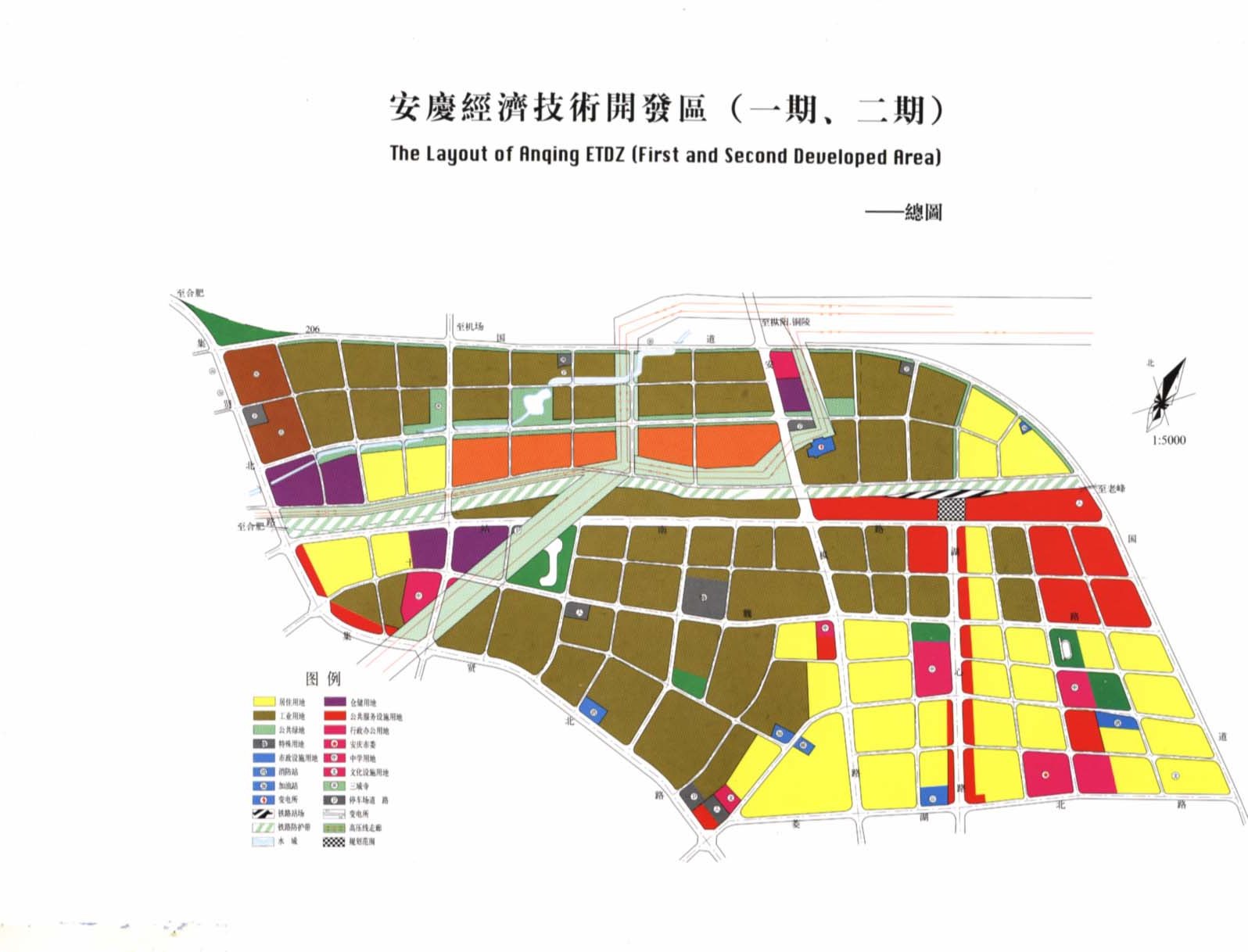安慶經濟技術開發區地圖