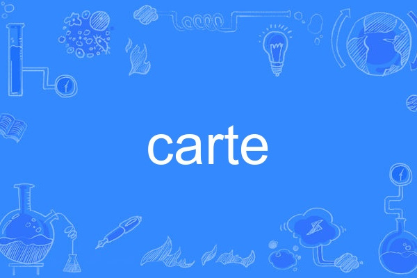 carte