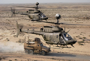 OH-58基奧瓦偵察直升機