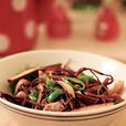 野蘑菇炒香乾 野蘑菇炒香乾