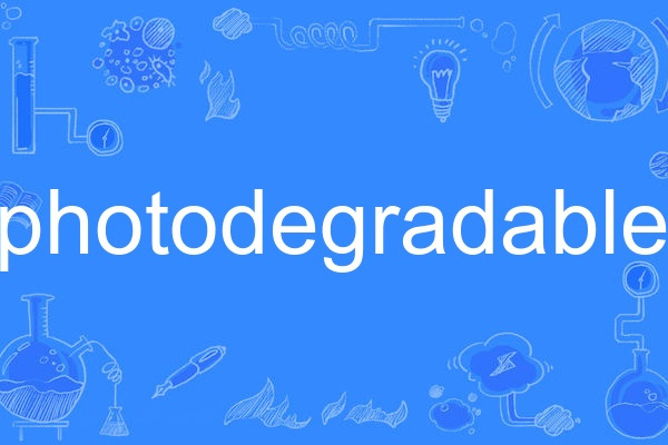 photodegradable photodegradable