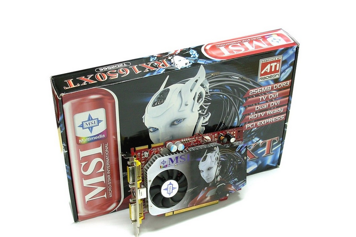 微星RX1650XT-T2D256E 微星RX1650XT-T2D256E