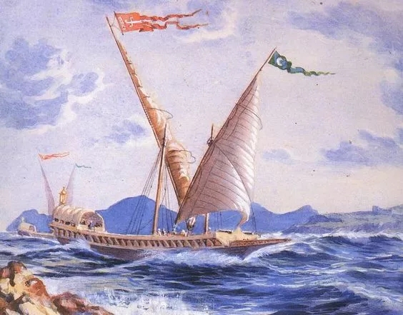 一艘奧斯曼海軍的槳帆船戰艦