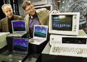 比爾·蓋茨與IBM5150