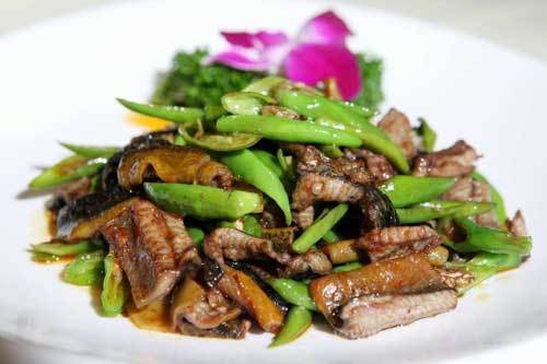 青椒鱔段