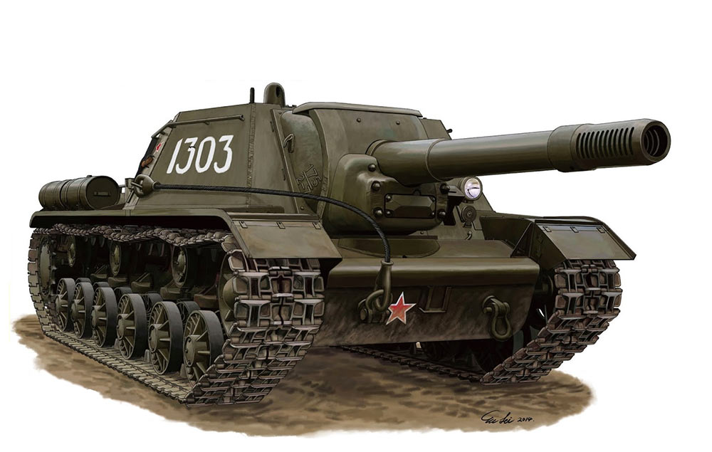 SU-152自行火炮