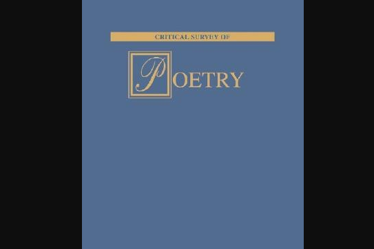 Critical Survey of Poetry Critical Survey of Poetry
