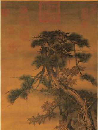 東籬高士圖
