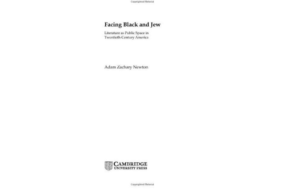 Facing Black and Jew Facing Black and Jew