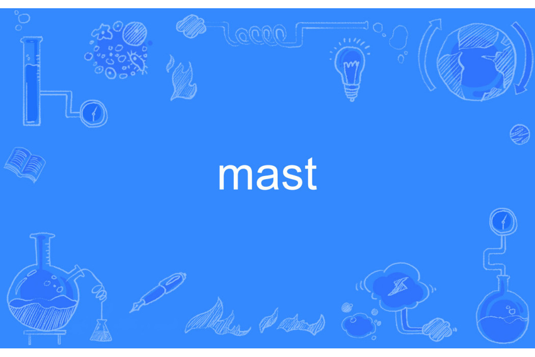 mast(英文單詞) mast(英文單詞)