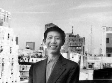 張恭慶院士1979年攝於紐約大學柯朗數學研究所