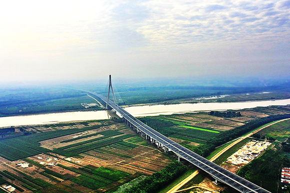 青銀高速吳堡黃河公路大橋