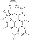 5-乙醯氨基-4,7,8,9-四-O-乙醯基-3,5-雙脫氧-2-S-苯基-2-硫基-D-