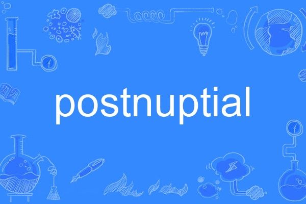postnuptial postnuptial