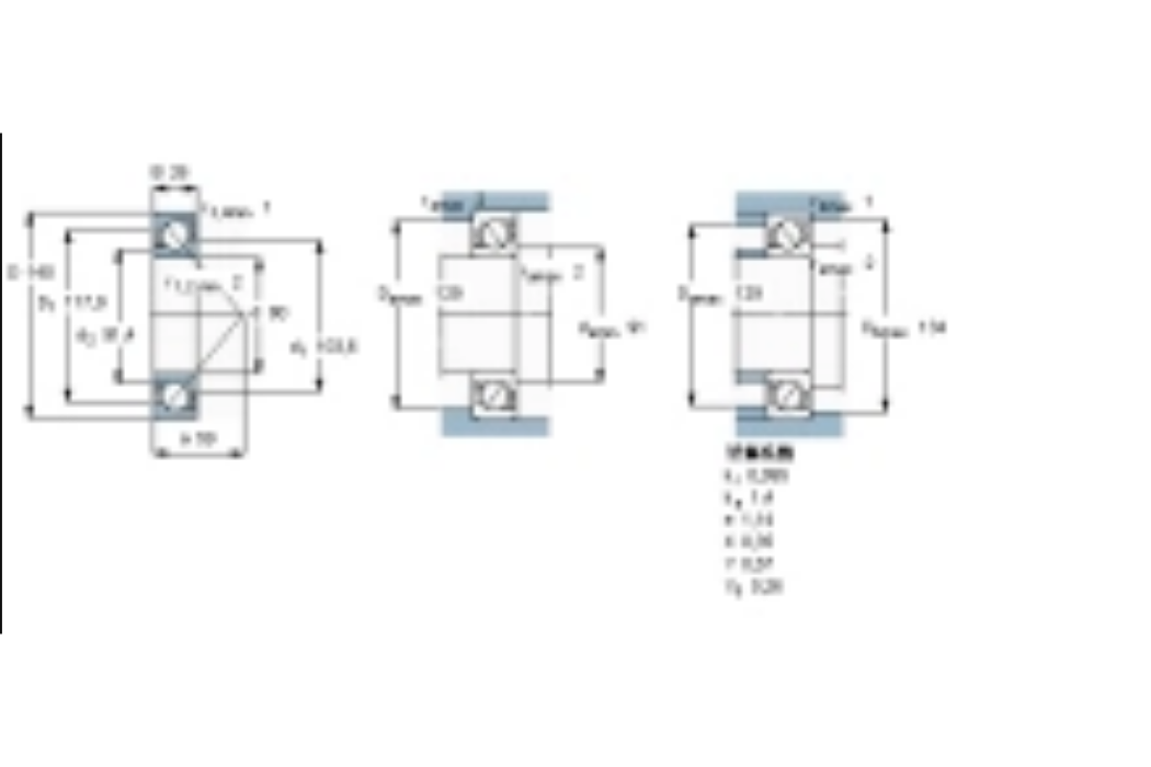 SKF 7216BEGAM軸承 SKF 7216BEGAM軸承