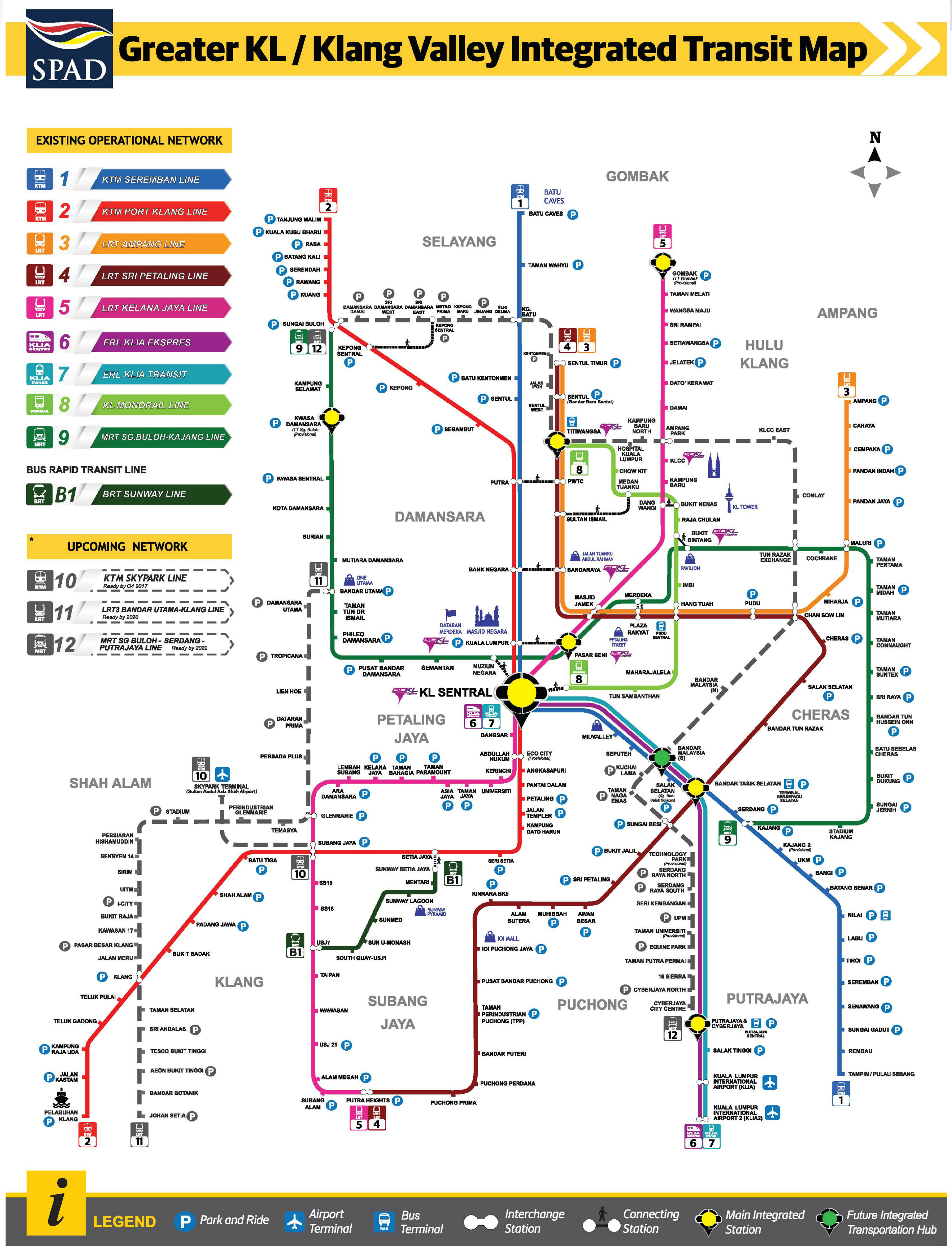 大吉隆坡/巴生谷綜合運輸系統