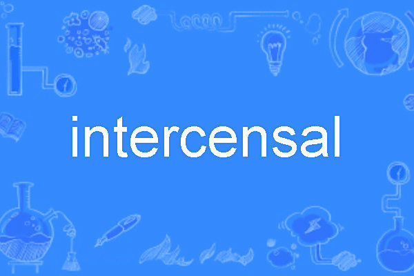 intercensal intercensal