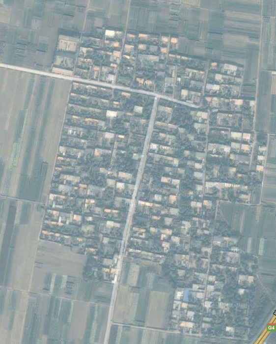 谷歌地圖四家莊村