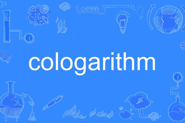 cologarithm cologarithm