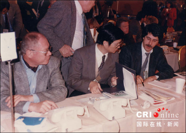 錢雨潤採訪美蘇首腦(1987年11月11日)